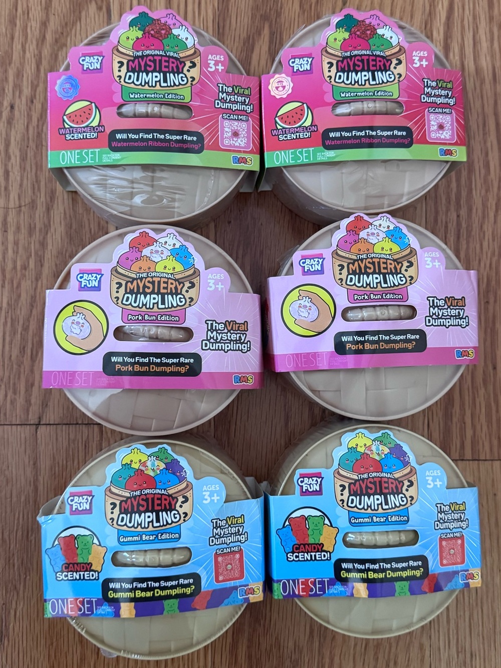 RMS TikTok Viral Mystery Dumpling Bundle - 6 sealed and unopened!!!